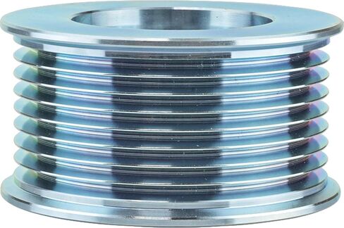 DB Electrical 208-01011 Pulley Compatible With/Replacement For Freightliner 01-27441, 01-27441-000 2.587" Groove OD, Serpentine Type, 0.875" ID, 8 Groove, 0.228"Nut Recess, 2.803" OD, 39.4mm Thickness in Saudi Arabia
