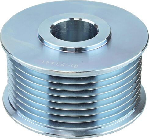 DB Electrical 208-01011 Pulley Compatible With/Replacement For Freightliner 01-27441, 01-27441-000 2.587" Groove OD, Serpentine Type, 0.875" ID, 8 Groove, 0.228"Nut Recess, 2.803" OD, 39.4mm Thickness in Saudi Arabia