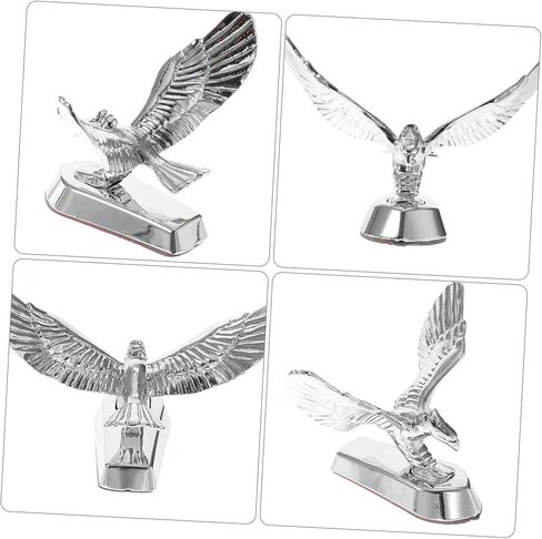 SUPVOX ديكور أمامي ثلاثي الأبعاد غطاء النسر زخرفة سبائك الزنك دراجة نارية شارة 3.62X2.75X2.48 بوصة ملحق السيارة الخارجي in Saudi Arabia