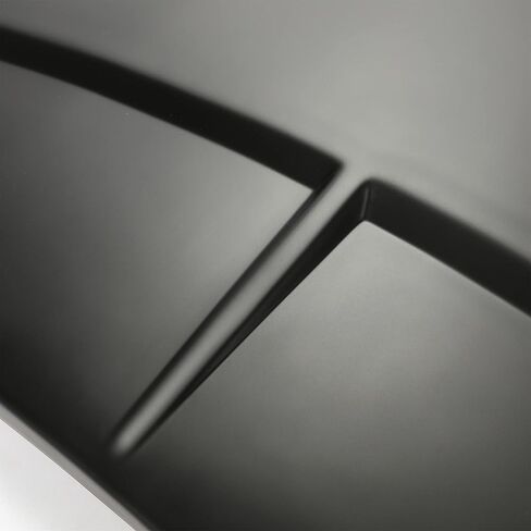 Kojem Hood Scoop Compatible with 2015-2020 Ford F-150 Truck Body Kit Air Vent Cover Hood Vent Cold Air Flow Painted Black in Saudi Arabia