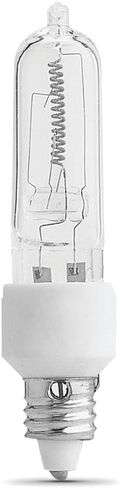 Feit Electric BPQ150/CL/MC/RP 150-Watt Mini Candelabra Base Clear Halogen in Saudi Arabia