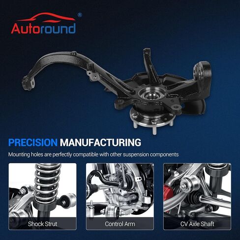 مجموعة محمل محور عجلة القيادة الأمامية الأوتوماتيكية تناسب Ford Fusion 2006-2012، Lincoln MKZ 07-12 / Zephyr 2006، Mazda 6 03-08، Mercury Milan 06-11، استبدال # LK012، جانب الركاب الأيمن in Kuwait