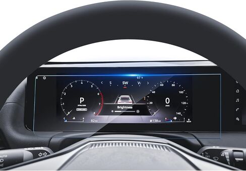 SKTU 2PCS for 2026 Nissan Sentra Screen Protector for 2026+ Nissan Sentra (SV/SR/SL) 12.3-Inch Navigation & 12.3-Inch Instrument Screen Nissan Sentra 2026 Accessories Screen Protective Film Tempered Glass [9H Hardness, Ultra HD, Anti-Glare&Scratch] in Kuwait