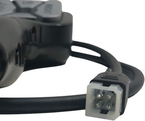 Western Straight Blade Aftermarket (4-Pin for Multiplex) HTS Snow Plow Handheld Control 4 Pin White Plug 96900, SA96900, 49800, SA49800 in Saudi Arabia