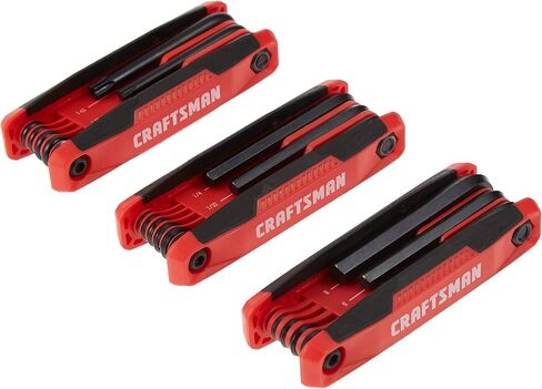 CRAFTSMAN Hex Key Set, 25-Key, 3 Pack, Folding (CMHT26004) in Saudi Arabia