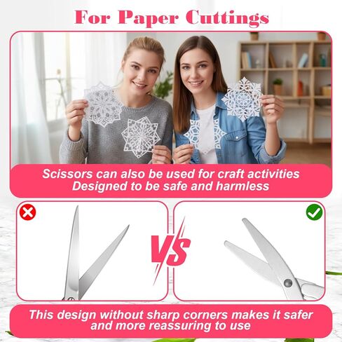 4 Pcs Mini Folding Scissors Safe Portable Travel Scissors Stainless Steel Telescopic Cutter for Fishing Sewing Home Office Travel Use(Silver Gold) in Saudi Arabia