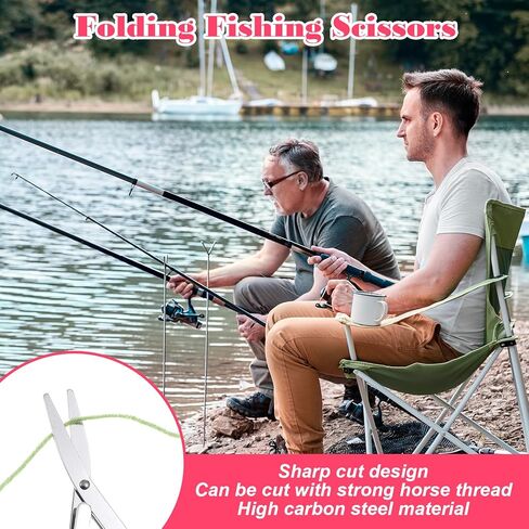 4 Pcs Mini Folding Scissors Safe Portable Travel Scissors Stainless Steel Telescopic Cutter for Fishing Sewing Home Office Travel Use(Silver Gold) in Saudi Arabia