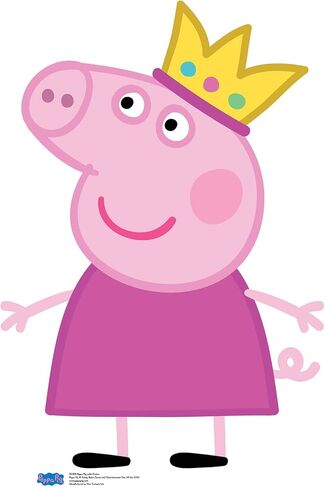 SC4498 Peppa Pig House with Apple Tree Cardboard Cut Out Height 133cm in Saudi Arabia