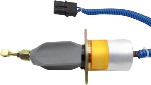 إيقاف الملف اللولبي 1751ES-12A6UC3B1S5 SA-3974 1700-1506 لـ Gehl جرافة انزلاقية التوجيه SL4625 4625SX 4625DX مع محرك V2203 لمحرك الديزل كوبوتا V2203 أجزاء ما بعد البيع الجديدة in Saudi Arabia