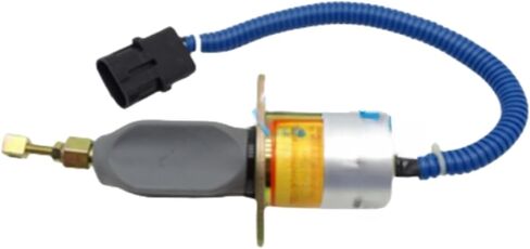 إيقاف الملف اللولبي 1751ES-12A6UC3B1S5 SA-3974 1700-1506 لـ Gehl جرافة انزلاقية التوجيه SL4625 4625SX 4625DX مع محرك V2203 لمحرك الديزل كوبوتا V2203 أجزاء ما بعد البيع الجديدة in Saudi Arabia