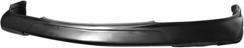 Front Bumper Lip Compatible with 2004-2007 Mitsubishi Lancer OZ/EZ Model, Unpainted Black R Style Polyurethane Front Lower Chin Spoiler Protector, 1 PC in Saudi Arabia
