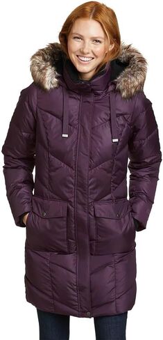 سترة Eddie Bauer النسائية لودج Cascadian Down Parka، باذنجاني، X-Large in Saudi Arabia