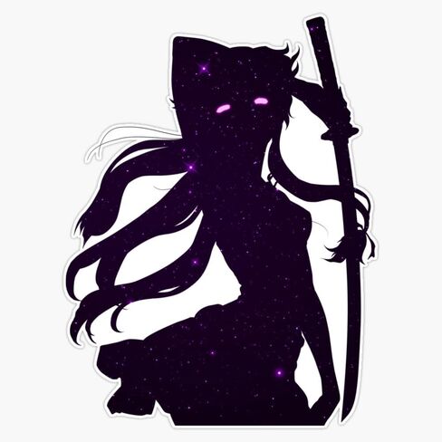 MAGNET Yuno Space Inspired Anime Shirt Magnetic Vinyl Sticker Decal Magnet 5" in Saudi Arabia