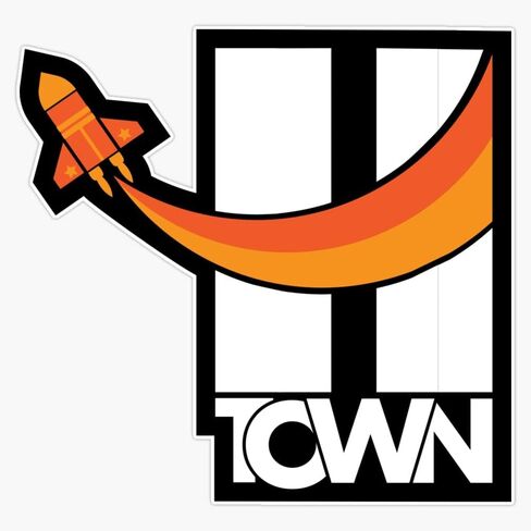 MAGNET H-Town Magnetic Vinyl Sticker Decal Magnet 5" in Saudi Arabia