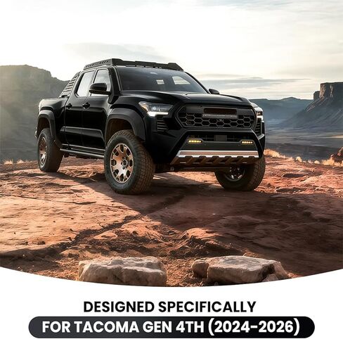 مقبض حمل على جانب السائق لسيارة Toyota Tacoma 4th Gen (2024-2026)، OE مطابق للملمس واللون والهيكل، يطابق جانب الركاب، ولا يوجد حركة فضفاضة، ملحق استبدال المقبض in Saudi Arabia