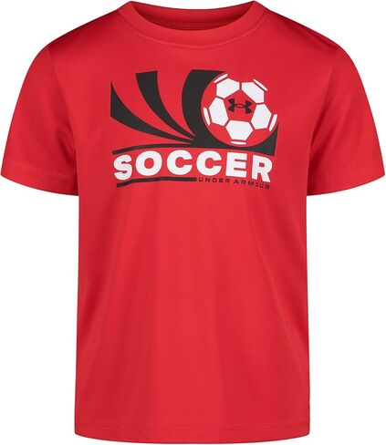 Under Armour Boys Short Sleeve Sports Graphic T-Shirt, Lightweight & Breathable, Relaxed Fit in Saudi Arabia