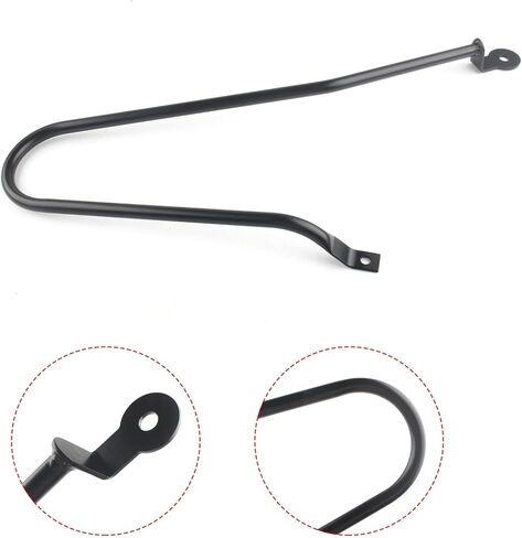 New Pannier Rail Left Saddlebag Support Burly Bracket Trunk for Triumph Bonneville T100 /T120/Thruxton 1200/Speed Twin 1200 /Street Scrambler 900 2017-2022 Twin 900/Cup 900 2016-2022 in Kuwait
