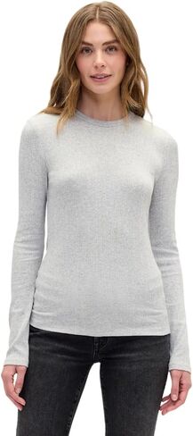 GAP Womens Cozy Ribbed Crewneck Pullover in Saudi Arabia