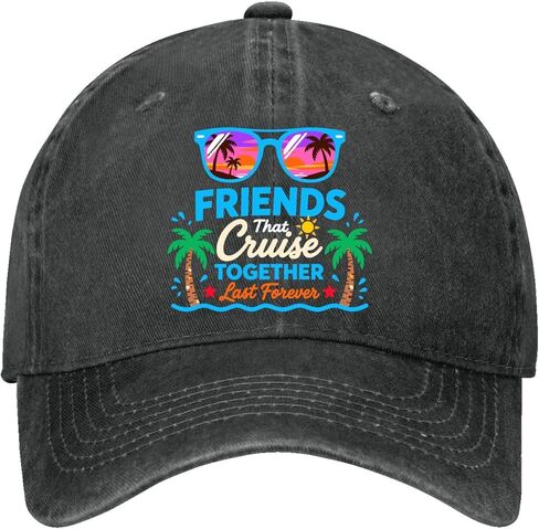 Friends That Cruises Togethers Last-Forever Golf Hats Cycling Cap for in Saudi Arabia