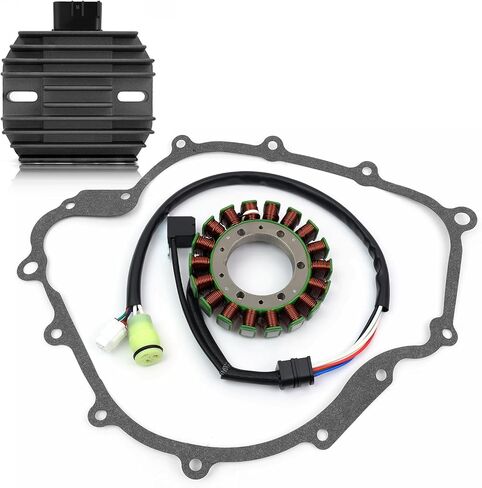 Stator Regulator Rectifier For Yamaha Grizzly 660 YFM660 2002-2008 Rhino 660 YXR660 2004-2007 5KM-81410-01-00 5BN-81960-00-00 5KM-15451-00-00 in Saudi Arabia