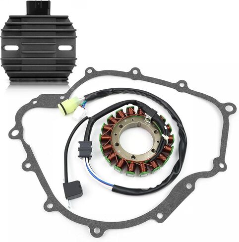 Stator Regulator Rectifier For Yamaha Grizzly 660 YFM660 2002-2008 Rhino 660 YXR660 2004-2007 5KM-81410-01-00 5BN-81960-00-00 5KM-15451-00-00 in Saudi Arabia