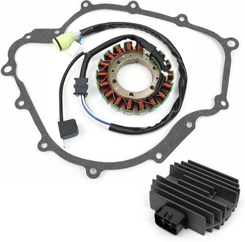 Stator Regulator Rectifier For Yamaha Grizzly 660 YFM660 2002-2008 Rhino 660 YXR660 2004-2007 5KM-81410-01-00 5BN-81960-00-00 5KM-15451-00-00 in Saudi Arabia
