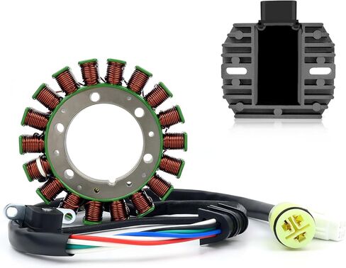 Stator Regulator Rectifier For Yamaha Grizzly 660 YFM660 2002-2008 Rhino 660 YXR660 2004-2007 5KM-81410-01-00 5BN-81960-00-00 5KM-15451-00-00 in Saudi Arabia