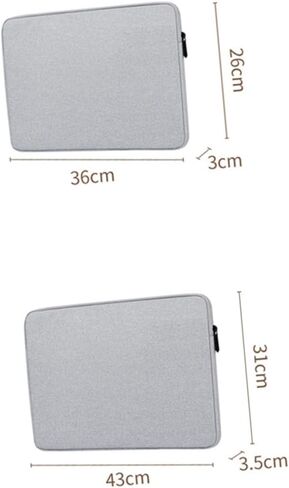 ARTIBETTER Ergonomic Laptop Sleeve Protective Lining Notebook Bag for Travel Home Office Grey in Saudi Arabia
