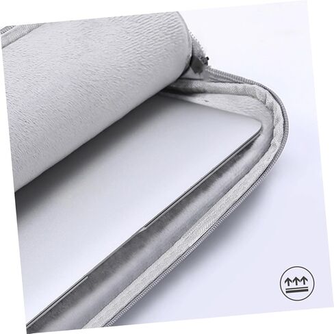 ARTIBETTER Ergonomic Laptop Sleeve Protective Lining Notebook Bag for Travel Home Office Grey in Saudi Arabia