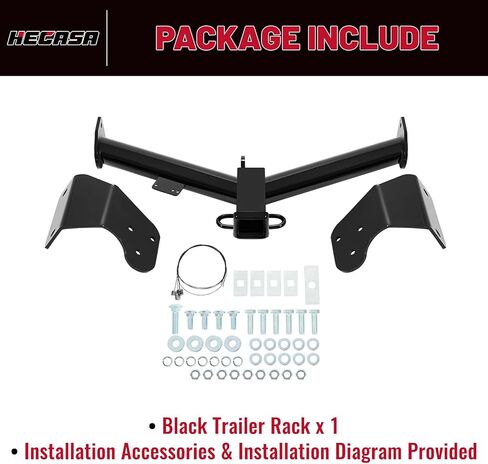 HECASA Class 3 Trailer Hitch Compatible with 2017-2023 Honda CR-V Trailer Tow Hitch 2 Inch Receiver in Saudi Arabia
