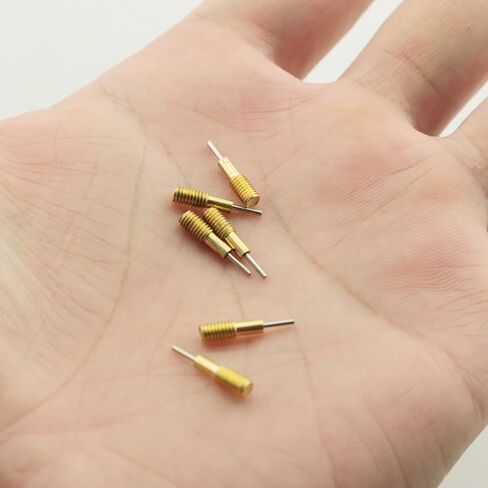 ZYAMY 50PCS Watch Band Push Pin Remover Head 0.8mm Diameter Metal Watch Strap Remover Hole Punch Watch Repair Tool M3x0.5 Threads in Saudi Arabia