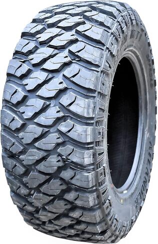 Roverclaw M/T I Mud Off-Road Light Truck Radial Tire-35X12.50R20LT 35X12.50X20 35X12.50-20 125Q نطاق التحميل F LRF 12-Ply RBL أحرف سوداء مرتفعة in Kuwait