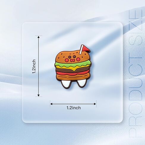 Summer Teeth Food Flowers Shoe Charms, Veterinary Fruit Dessert Croc Charms Pack for Shoe Decoration in Saudi Arabia