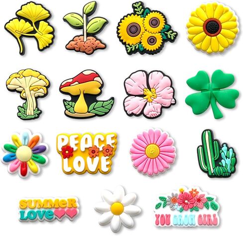 Summer Teeth Food Flowers Shoe Charms, Veterinary Fruit Dessert Croc Charms Pack for Shoe Decoration in Saudi Arabia