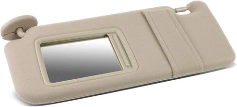 Auto Dynasty Grey OE Style Interior Left Driver Sun Visor Sunshade Compatible with Toyota Venza 09-16 in Saudi Arabia