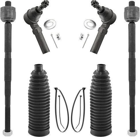 12pcs Suspension Kit for 2010-2017 Chevrolet Equinox and GMC Terrain, Front Upper Control Arms with Ball Joints Sway Bar Links and Inner and Outer Tie Rod Ends with Boots in Saudi Arabia