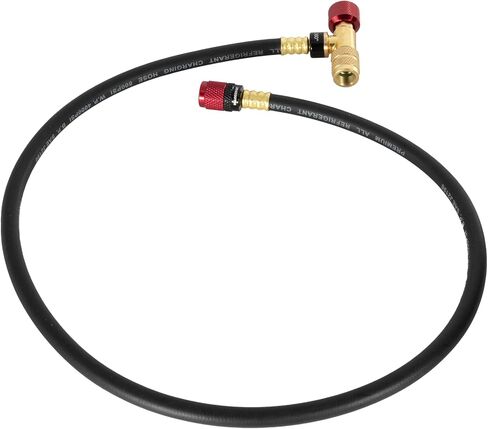 MalcoEdge SS3614 Safe Seal 3-Piece HVAC Hose Set | 36-Inch with 1/4 SAE Anti-Blowback, Swivel Fittings | AC and Refrigeration Charging & Recovery in Saudi Arabia
