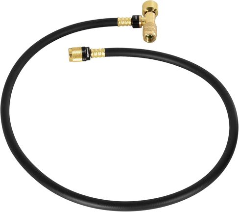MalcoEdge SS3614 Safe Seal 3-Piece HVAC Hose Set | 36-Inch with 1/4 SAE Anti-Blowback, Swivel Fittings | AC and Refrigeration Charging & Recovery in Saudi Arabia