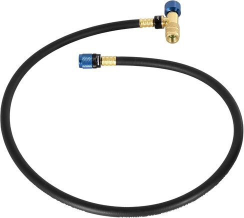 MalcoEdge SS3614 Safe Seal 3-Piece HVAC Hose Set | 36-Inch with 1/4 SAE Anti-Blowback, Swivel Fittings | AC and Refrigeration Charging & Recovery in Saudi Arabia