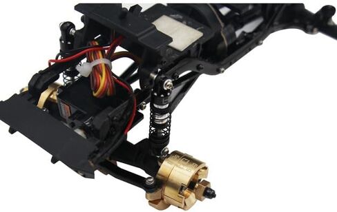 Hot Racing AXTF21HAW Brass Front Steering Knuckle AW SCX24 AX24 in Saudi Arabia