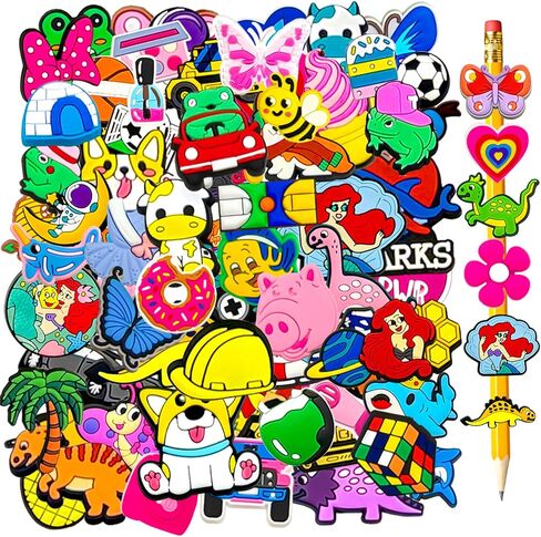 100 جهاز كمبيوتر شخصى لطيف زخرفة قلم رصاص، مقاطع القش القلم كاواي للأطفال، سحر أعلى قلم رصاص لهدايا عيد الميلاد، هدايا حزب الأطفال، مكافأة الفصول الدراسية، الجوائز. السائبة عشوائية مختلفة الكرتون in Kuwait