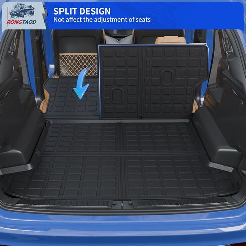 Rongtaod Floor Mats Compatible with 2022 2023 2024 2025 Hyundai Tucson Upgrade Cargo Mat Trunk Mat Cargo Liner Back Seat Cover Protector Tucson Accessories (Backrest Mats+Trunk mat+Floor Mats) in Kuwait