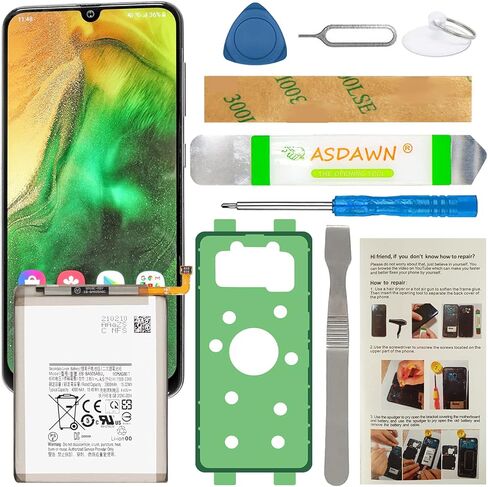 استبدال بطارية ASDAWN Galaxy Note 20 Ultra، بطارية EB-BN985ABY لهاتف Samsung Galaxy Note 20 Ultra 5G SM-N985 N985U/U1/A/T/P/V/R4/W/F مع أجزاء أداة إصلاح + تعليمات التثبيت in Saudi Arabia