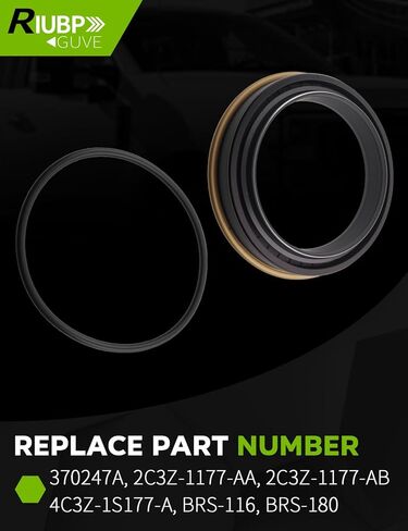 طقم ختم المحور الخلفي وحلقة O مناسب لفورد F250 F350 Super Duty 1999-2024، للعبور 150 250 350 2015-2019، للرحلة 2000-2005 استبدال 370247A E5TZ-4A331-A 2C3Z-1177-AA in Kuwait