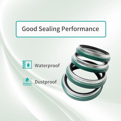 Wheel Seal Drive Shaft Fit for Freightliner Kenworth Peterbilt Navistar Volvo Semi Truck, Wheel Seal Drive Axle Replace 393-0173 47692 47691 47697 3941956 6819970546, 4Pcs in Kuwait