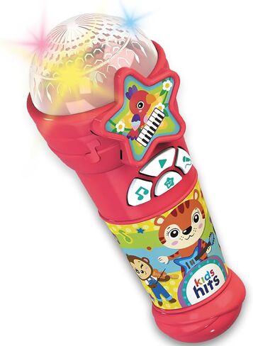 Kids Hits Educational Toddler Lightshow Microphone Toy - 2 Years and up (Blue) in Saudi Arabia