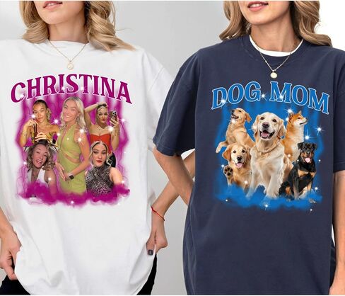 Custom Photo Shirt, Personalized Pictures T-Shirt, Custom Shirt with Face, Custom Graduation Shirt, Mom, Nurse,Teacher Gift in Saudi Arabia