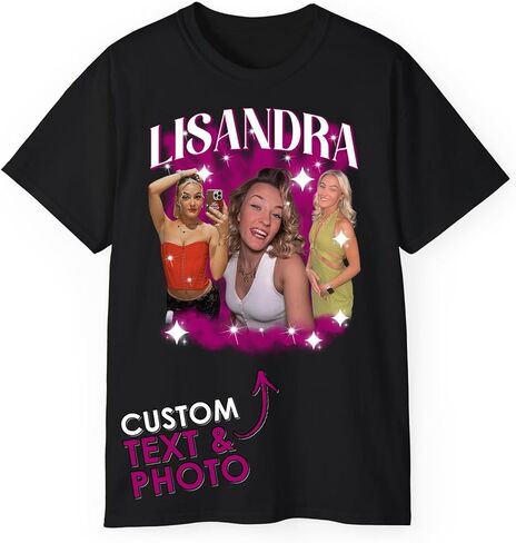 Custom Photo Shirt, Personalized Pictures T-Shirt, Custom Shirt with Face, Custom Graduation Shirt, Mom, Nurse,Teacher Gift in Saudi Arabia
