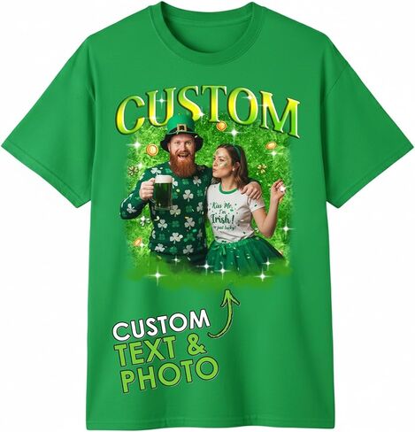Custom Photo Shirt, Personalized Pictures T-Shirt, Custom Shirt with Face, Custom Graduation Shirt, Mom, Nurse,Teacher Gift in Saudi Arabia