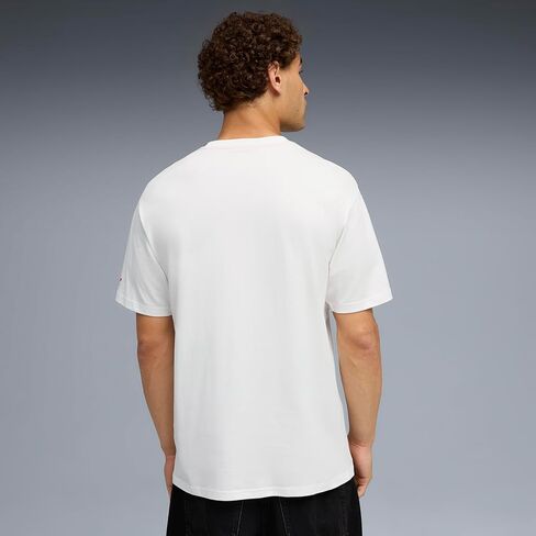 PUMA Men's Standard Formula 1 Graphic T-Shirt, White AH25 in Saudi Arabia